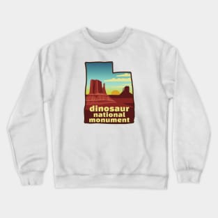 Dinosaur National Monument Utah Crewneck Sweatshirt